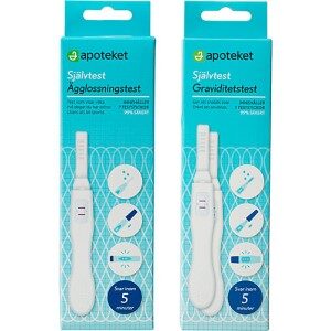 Graviditetstest bäst i test - Apoteket Ägglossningstest   Graviditetstest