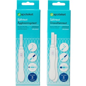Apotekets Ägglossning-   graviditetstest