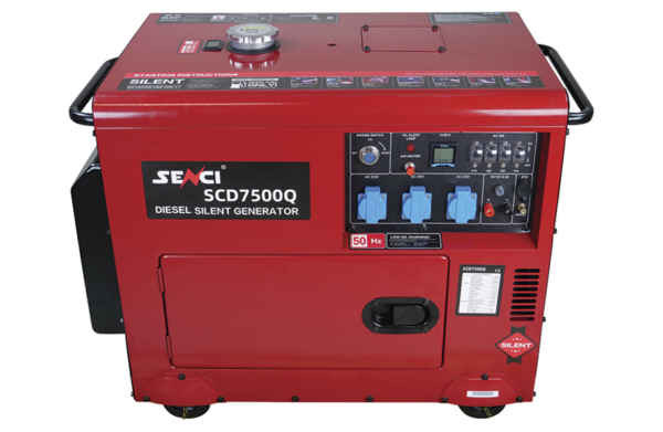 Reservelverk Diesel SC7500Q - 4.8 KW
