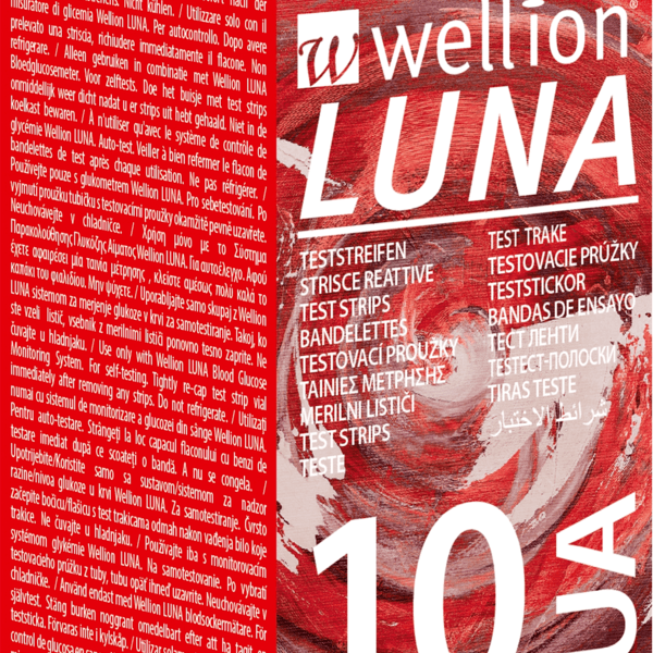 Wellion LUNA Teststickor Urat 10-pack
