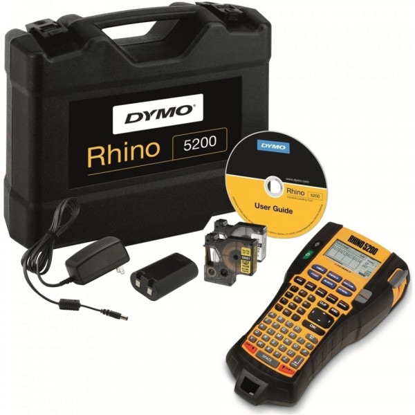 DYMO Rhino Professionell 5200-etikettskrivare, portföljpackning