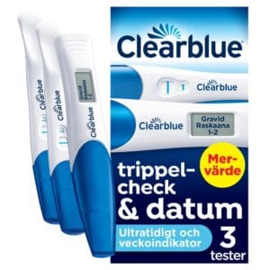 Clearblue Graviditetstest Trippelcheck & Datum