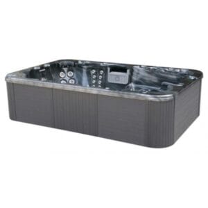 Swebad Palladium Spabad 3,52 x 2,29 x 0,92 m, 2500L Pearl Shadow