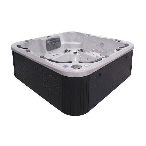 Swebad Spectrum Spabad 2,3 x 2,3 x 0,92 m, 1650L Sterling Silver