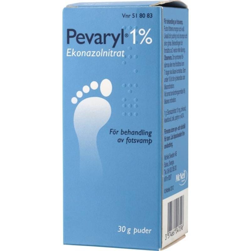 Pevaryl, puder 1 % 30 g