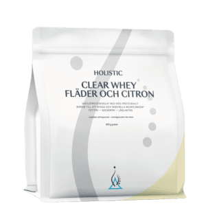 Clear Whey vassleproteinisolat fläder och citron 400 g