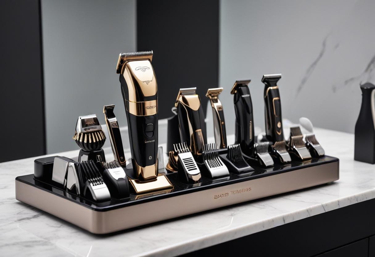 Hitta din perfekta skäggtrimmer för bästa stil! illustration