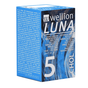 Wellion LUNA Teststickor CHOL 5 st