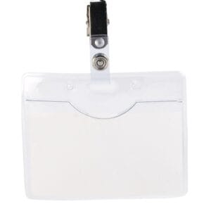 Plastficka för namnbricka 10-pack