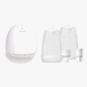 Beemoo CARE Wearable Elektrisk Bröstpump Singel inkl. Bröstmjölkspåsar 180 ml 30-pack