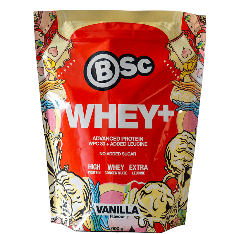 BSc Whey+ Vanilla 900 g