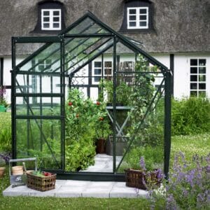 Halls Popular 106 F09898 Växthus 6,2 m², grön