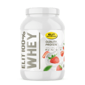 Elit Nutrition 100% Whey Laktosfritt Proteinpulver Strawberry Fruit 900 g