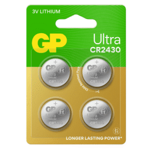 GP Batteries Ultra Litium Knappcell CR2430 4 st