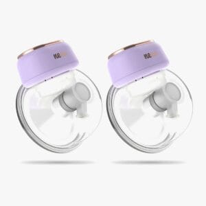 NENO Sole Twin Elektrisk Bröstpump Hands Free, Lila