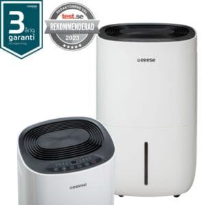 Adam - avfuktare 100m2, 44dB, wifi - Google Home, timer, 2 hastigheter, torkfunktion