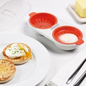 Äggpocherare för mikrovågsugn