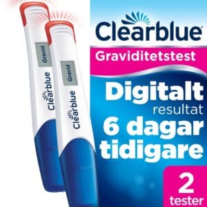 Clearblue Digitalt Ultratidigt Graviditetstest 2 st