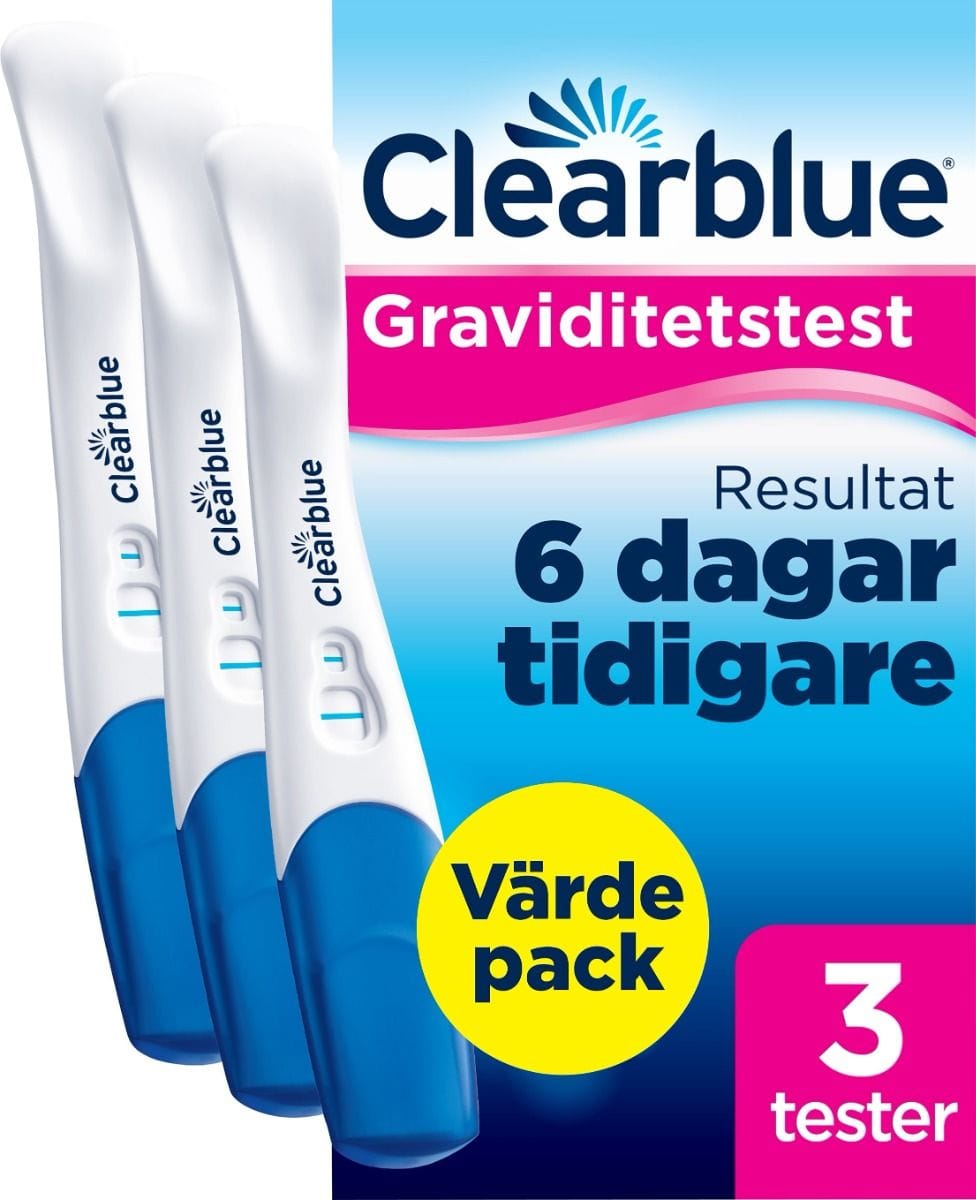 Clearblue Ultratidigt Graviditetstest 3 st