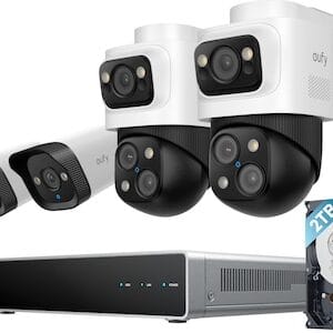 Eufy NVR Security System S4 övervakningskamera (4 kameror)