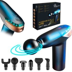 Extralink Massage Gun Lite | 3200 RPM, 6 utbytbara spetsar