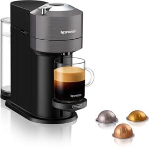 NESPRESSO Vertuo Next från DeLonghi® kapselmaskin (grå)