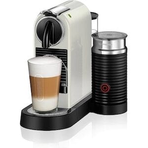 Nespresso CitiZ & Milk kaffemaskin från De'Longhi (vit)