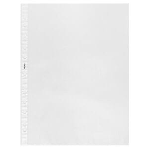 Plastficka A4 0,05 präglad100/fp