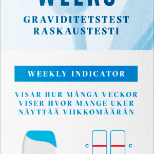 RFSU Weeks Graviditestest Veckoindikator 1p st