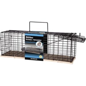 Silverline råttfälla i metall