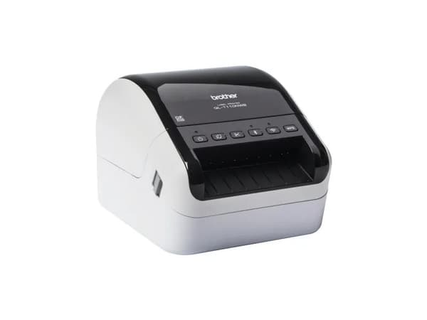 Brother QL-1110NWB - Etikettskrivare - direkt termisk - Rulle (10,36 cm) - 300 x 300 dpi - upp till 110 mm/sek - USB 2.0, Bluetooth 2.1 EDR - kniv