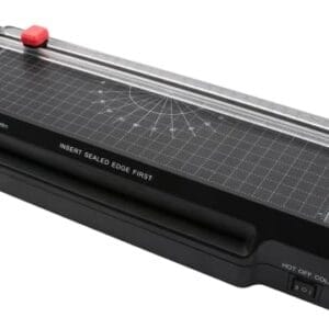 Olympia A 245 Combo, Varm/kall lamineringsmaskin, 300 mm/min, A4/A6, Påse, 3 min, Svart