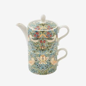 Spode - Tekanna / temugg Tea for one Morris & Co Strawberry Thief - Flerfärgad - Kannor & karaffer - Från Homeroom