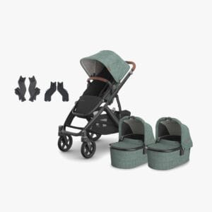Uppababy Vista V3 Tvillingvagn, Gwen