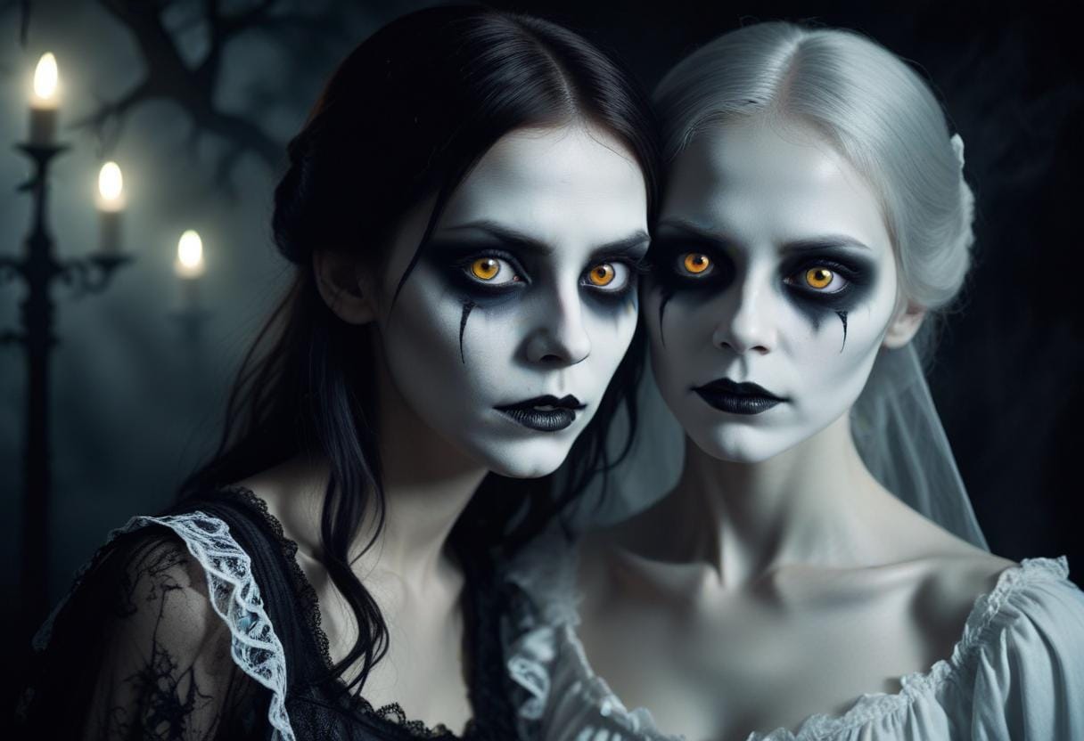 Vita linser till Halloween – roligt, enkelt och läskigt illustration